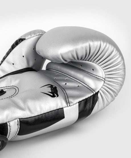 Luvas de boxe Venum Elite – Prateado/Preto