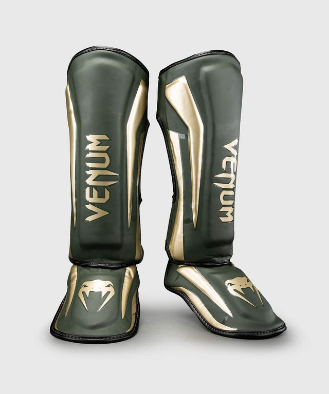 Tibiere Venum Elite – Kaki Verde/Aur