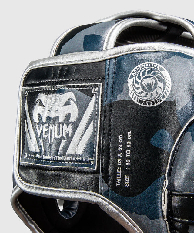 Venum Kopfschutz Elite Camo – Dunkelblau/Blau
