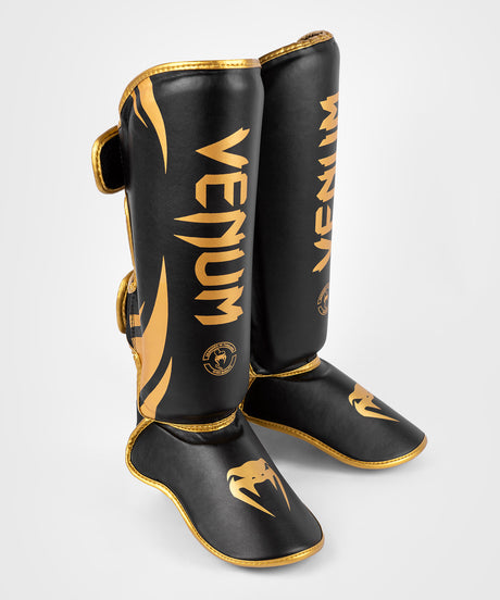 Venum Schienbeinschoner Kickboks Challenger – Schwarz/Gold