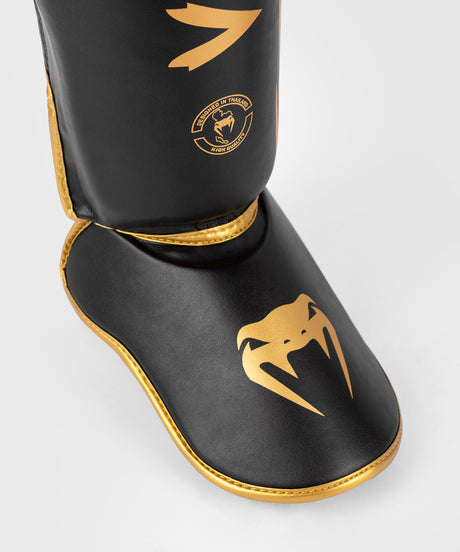 Venum Schienbeinschoner Kickboks Challenger – Schwarz/Gold