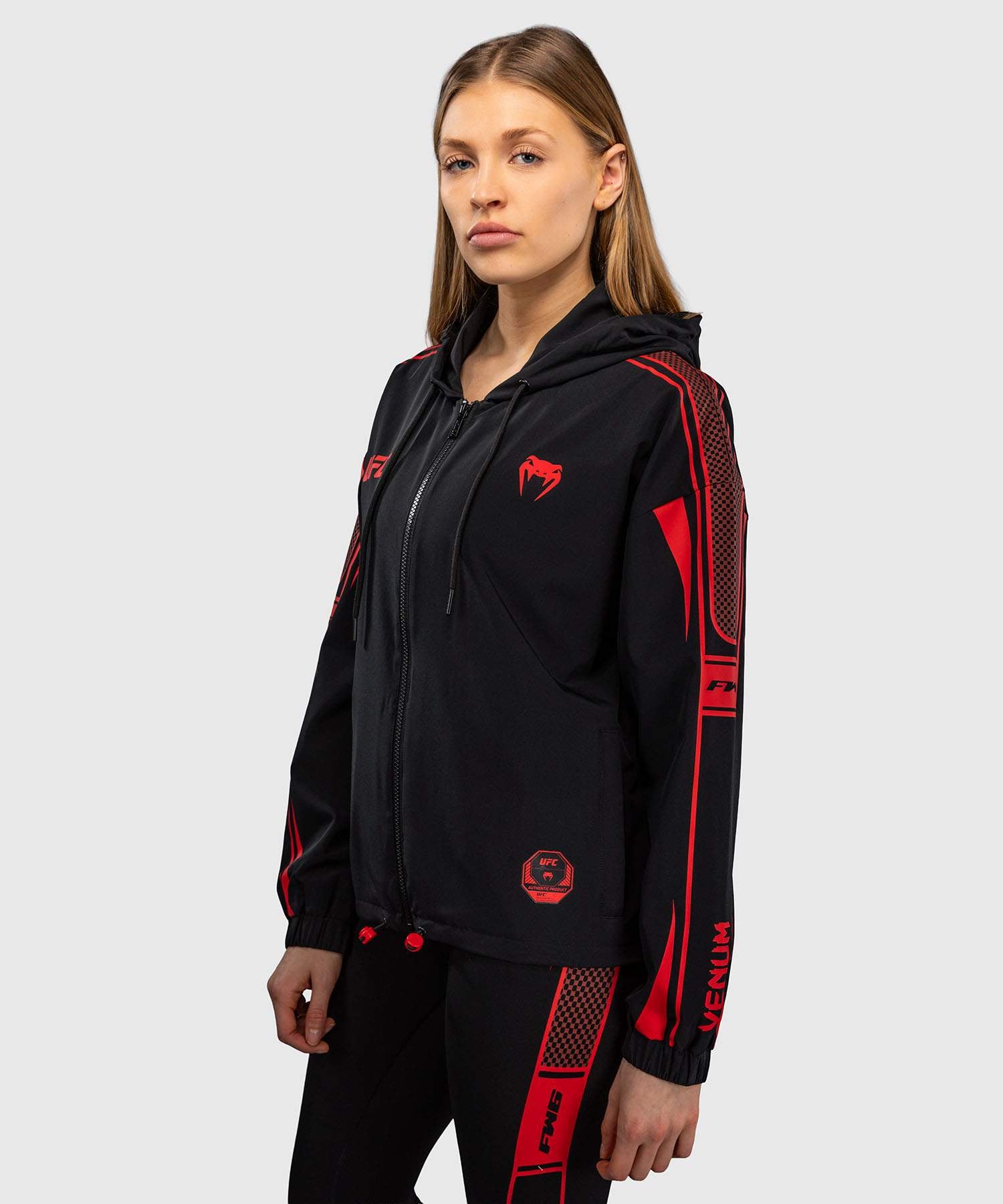 Venum UFC Hoodie met Rits Unity Dames - Zwart