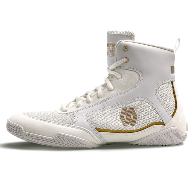 Hayabusa x Mayweather Boksschoenen Champ - Wit/Goud