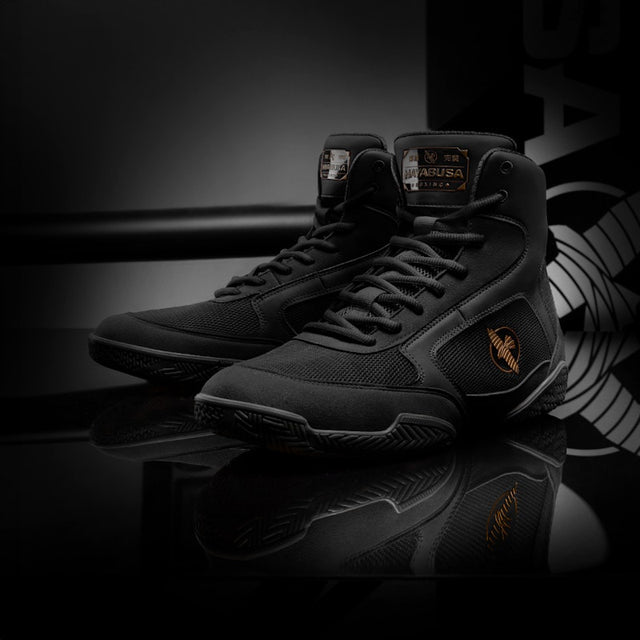Botas de boxe Hayabusa Pro – Preto