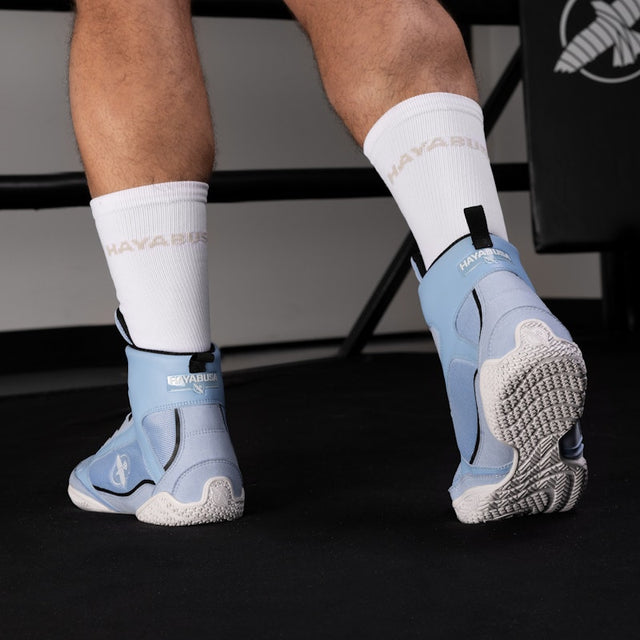 Hayabusa Pro Boxing Shoes - Pastel Blue