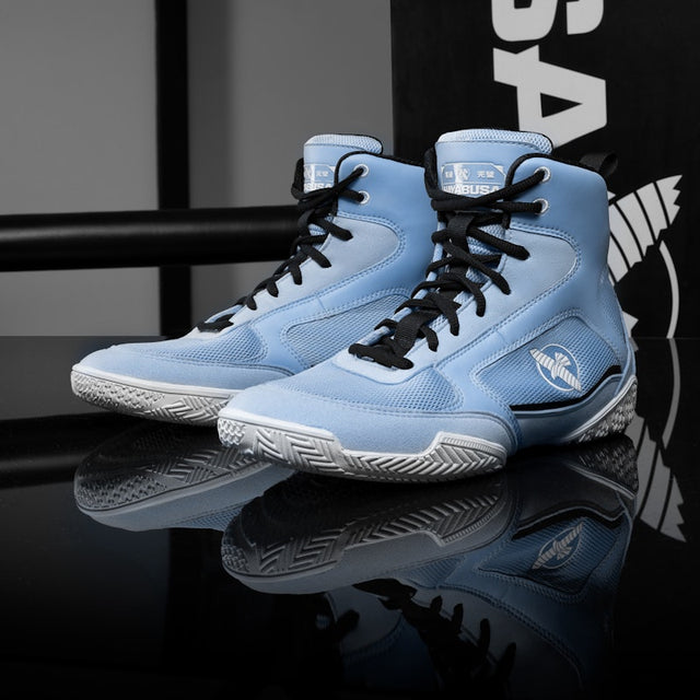 Hayabusa Pro Boxing Shoes - Pastel Blue
