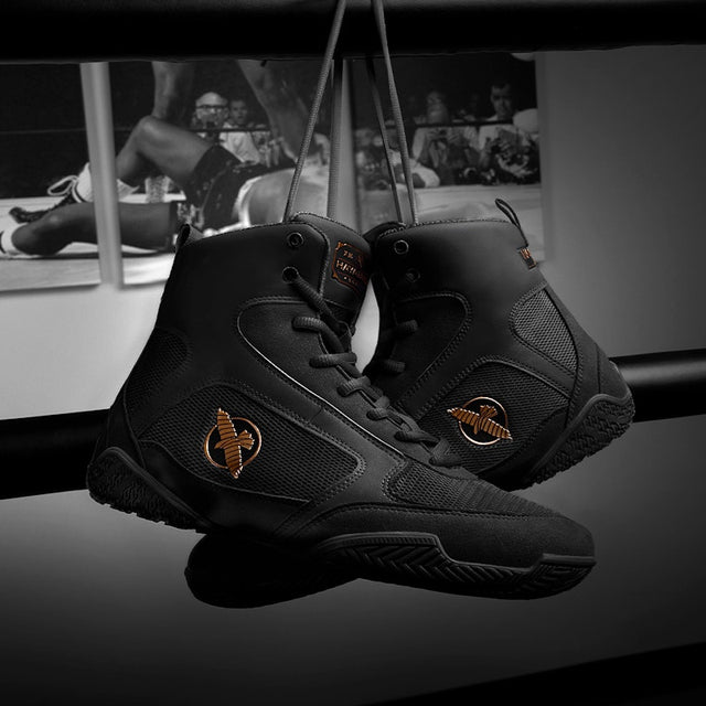 Botas de boxe Hayabusa Pro – Preto