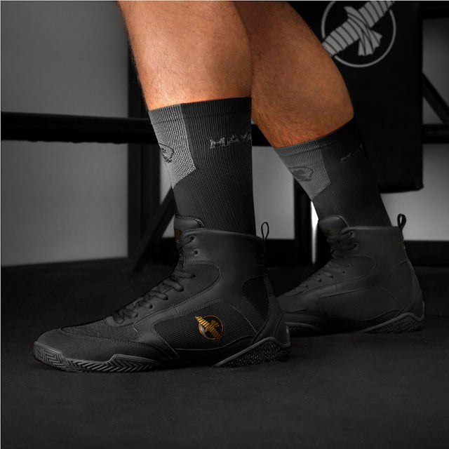 Botas de boxe Hayabusa Pro – Preto