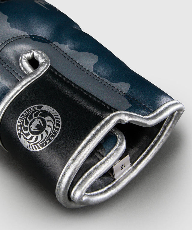 Guantoni da boxe Venum Elite Camo – Blu navy scuro/Blu