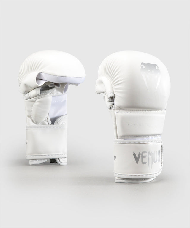 Rękawice MMA Venum Contender 1.5 – Białe/Srebrne