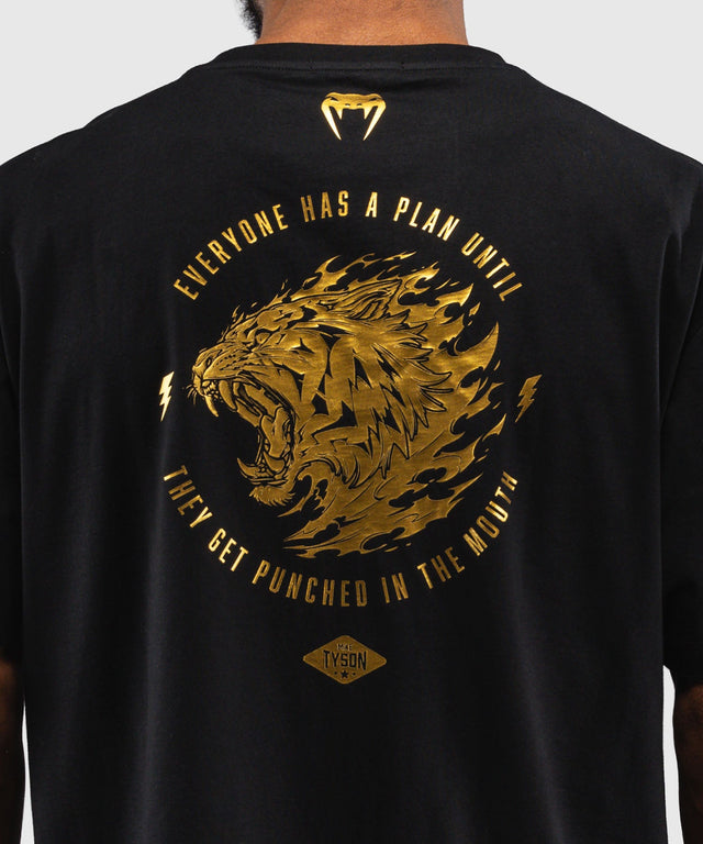 Tricou Venum x Mike Tyson Tiger – Negru/Auriu