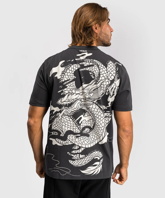 T-shirt Venum Dragon's Flight – Gris/Crème