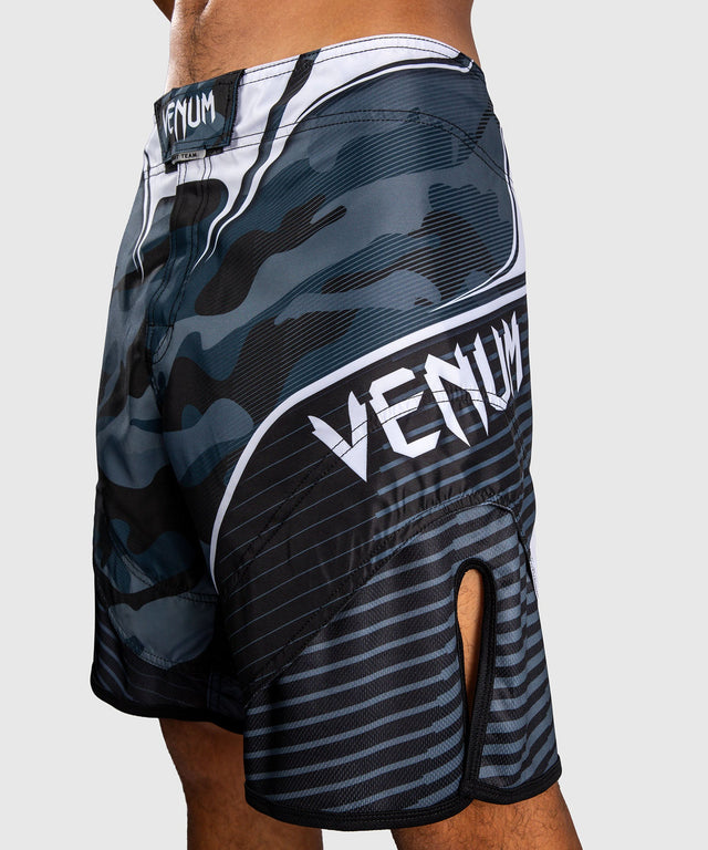 MMA trenky Venum Camo Hero – Tmavě námořnická modrá/modrá