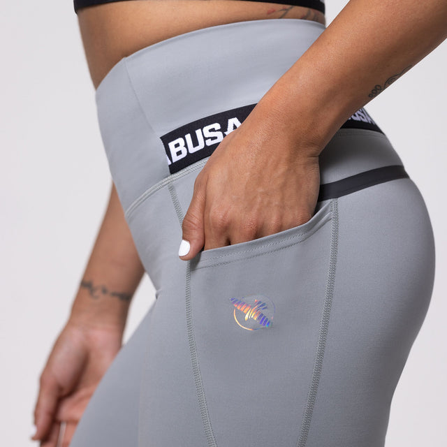 Hayabusa Leggings High Rise 3/4 til kvinder - Grå