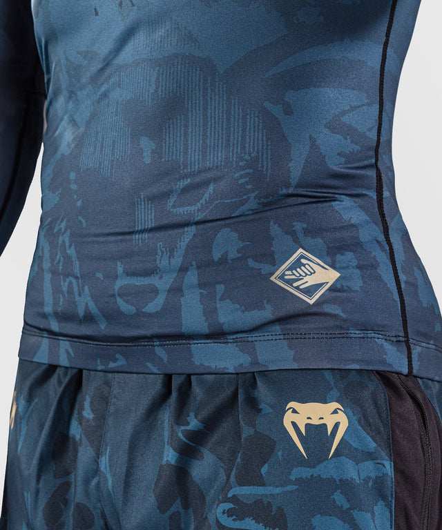 Venum Rashguard Jujutsu Kaisen Fushiguro – Modré, dlouhý rukáv