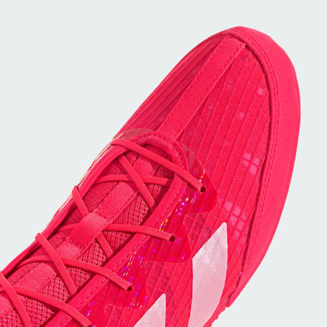 Botas de boxeo Adidas Box Hog 4 – Rojo/Blanco