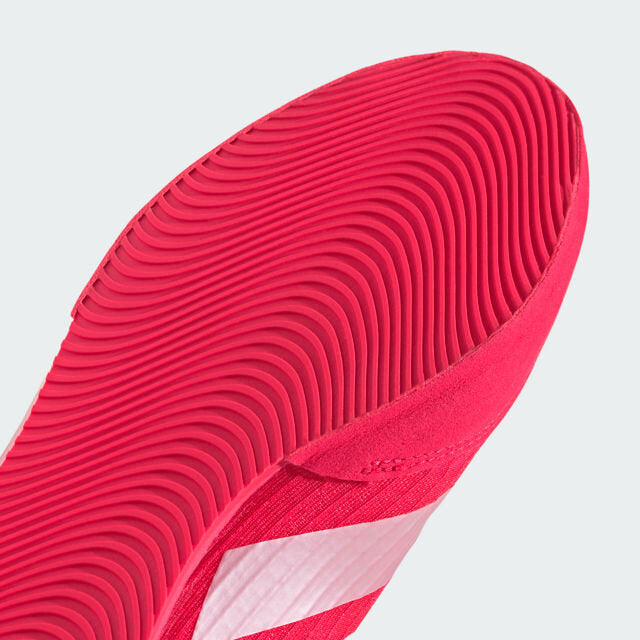 Botas de boxeo Adidas Box Hog 4 – Rojo/Blanco