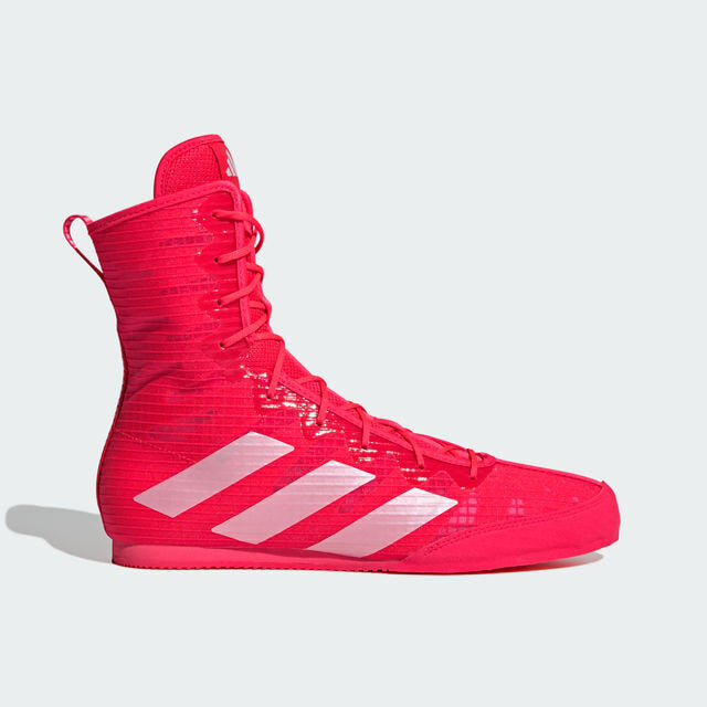 Botas de boxeo Adidas Box Hog 4 – Rojo/Blanco