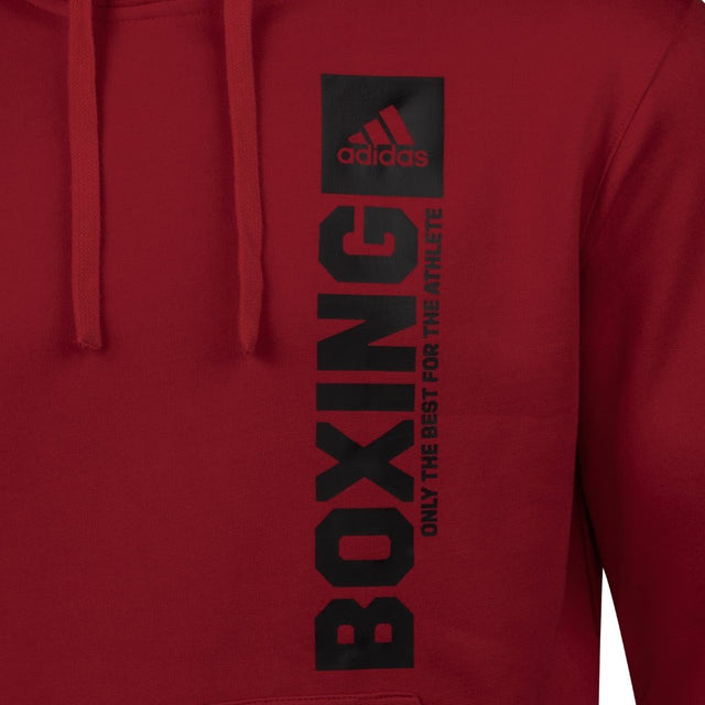 Sweatshirt Adidas Community Vertical Boxe – Vermelho/Preto