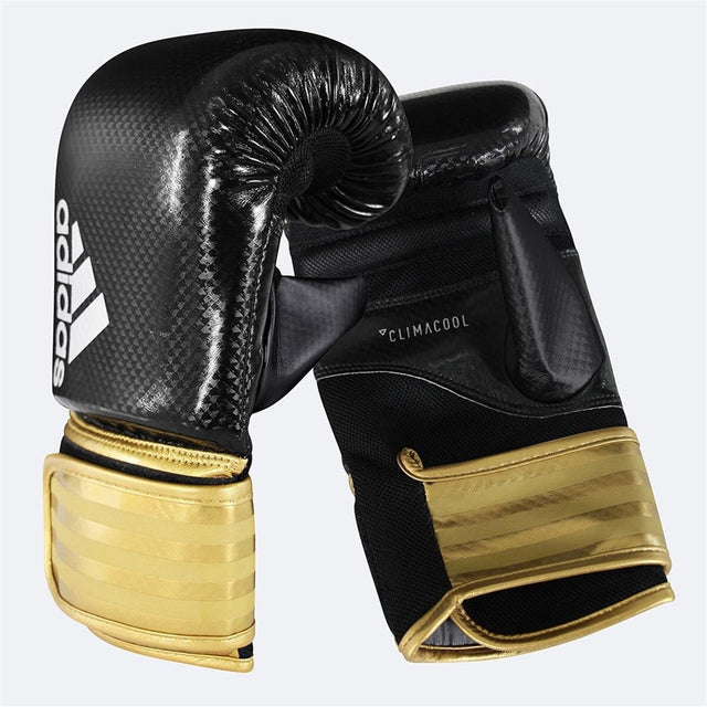 Guantoni da boxe Adidas Hybrid 75 – Nero/Oro