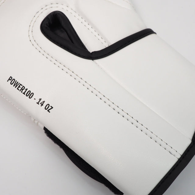 Guantoni da boxe Adidas Power 100 – Bianco/Nero