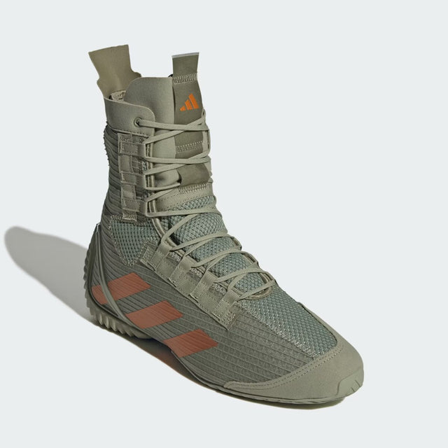 Chaussures de boxe Adidas Speedex 23 – Vert/Orange