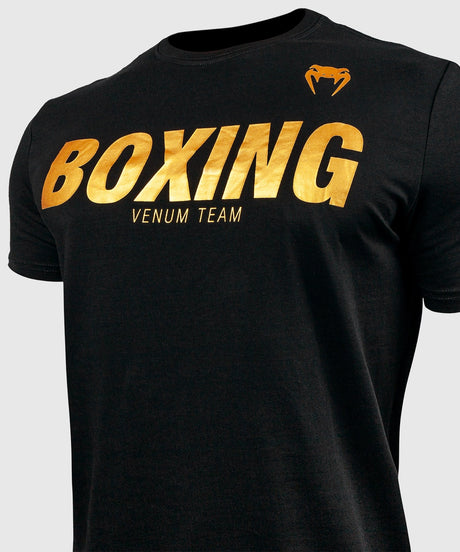 Venum T-Shirt VT – Schwarz/Gold
