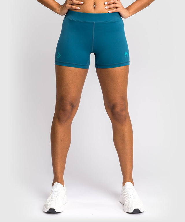 Venum Kompressionsshorts x Demi Damen – Azurblau