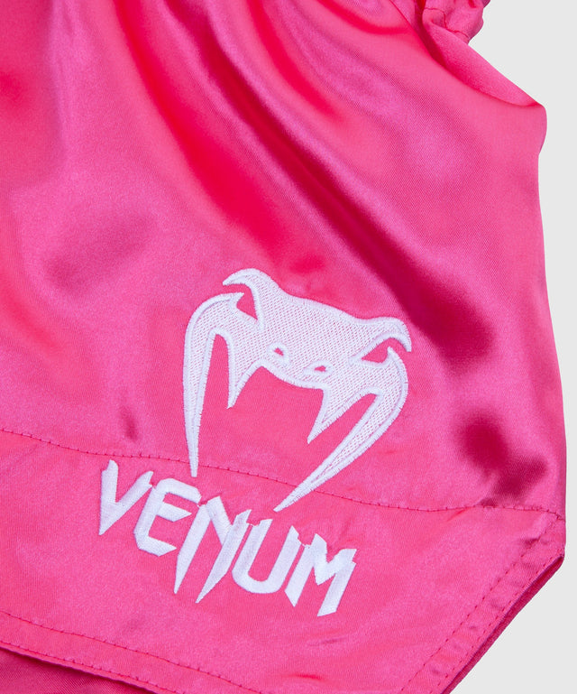 Spodenki do kickboxingu Venum Classic – Różowe