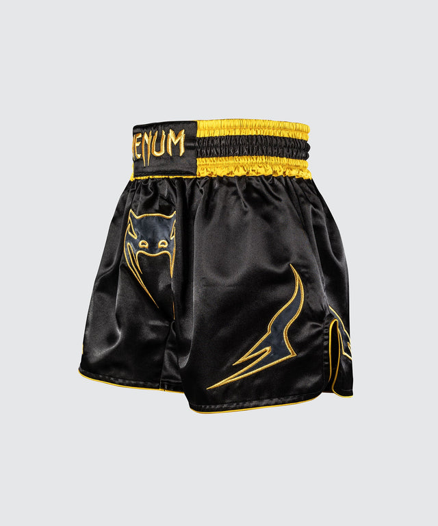 Venum Calções de Muay Thai Bangkok Fury – Preto/Ouro