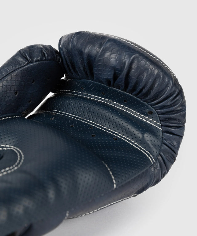 Boxerské rukavice Venum Impact Evo Scales – Noční modrá