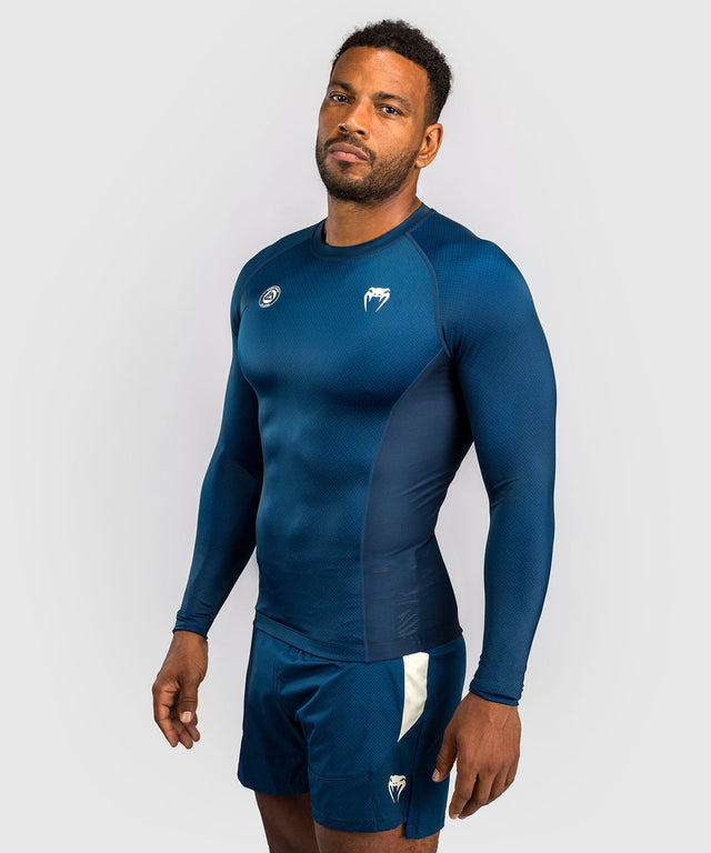 Rashguard Venum x Roger Gracie Academy Maniche lunghe – Blu