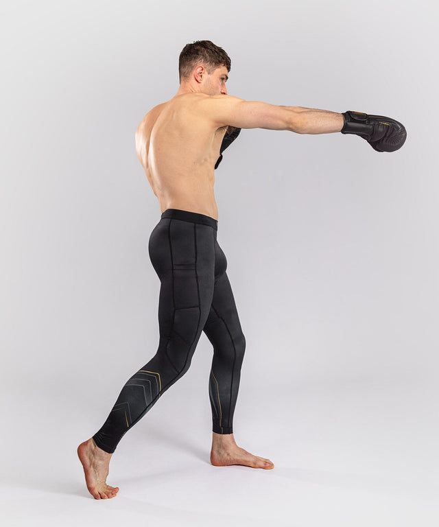 Pantaloncini a compressione Venum Streamline – Nero/Oro