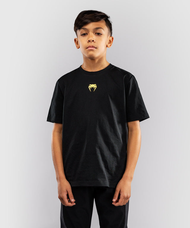 T-shirt Venum Essential – Bambini – Nero/Oro