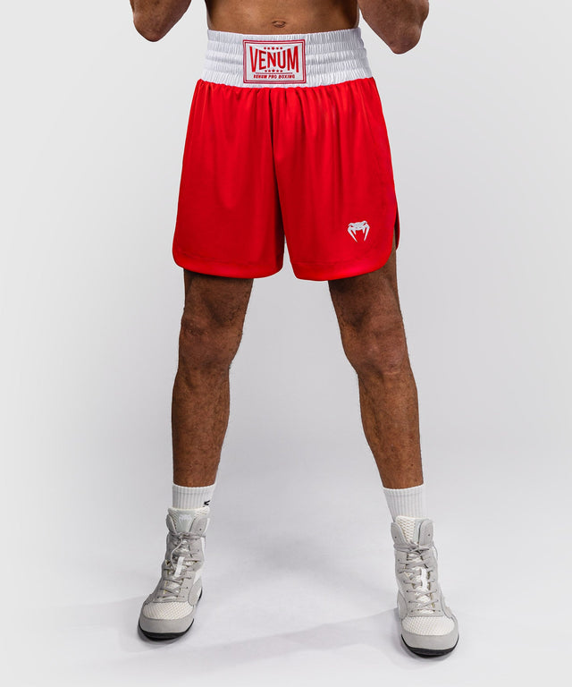 Shorts de boxe Venum Classic – Rouge feu