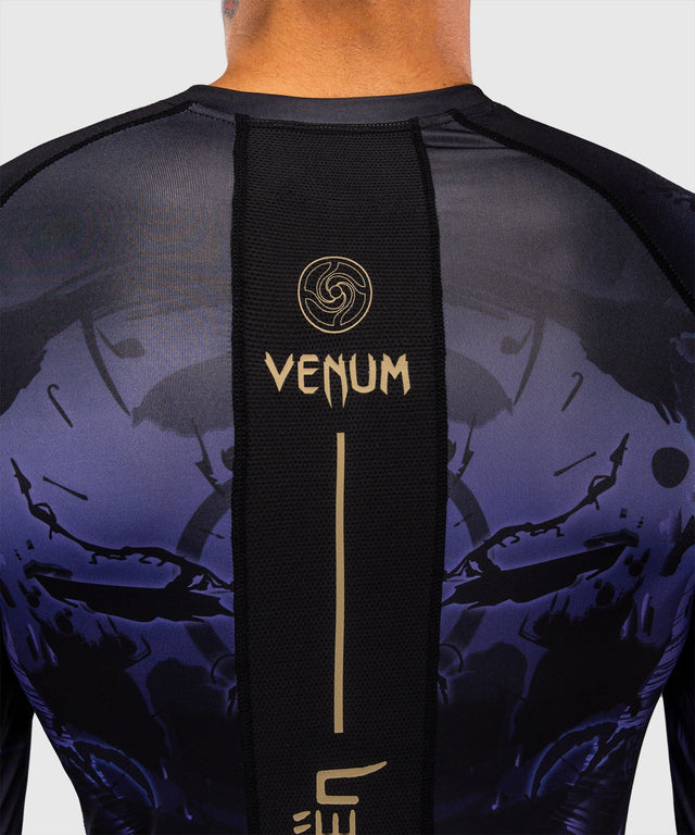 Rashguard Venum Gojo Jujutsu Kaisen – Dlouhé rukávy – Fialový