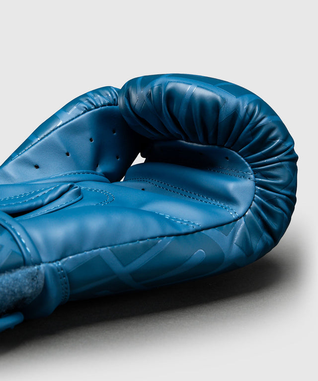 Luvas de boxe Venum Contender 1.5 XT 3D – Azul-marinho - detalhe do logótipo 3D