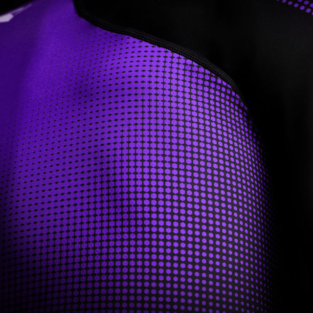 Rashguard Hayabusa Pro Ranked Manga Larga - Púrpura
