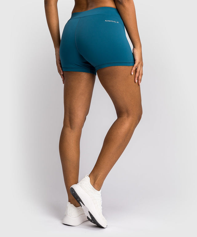 Venum Kompressionsshorts x Demi Damen – Azurblau