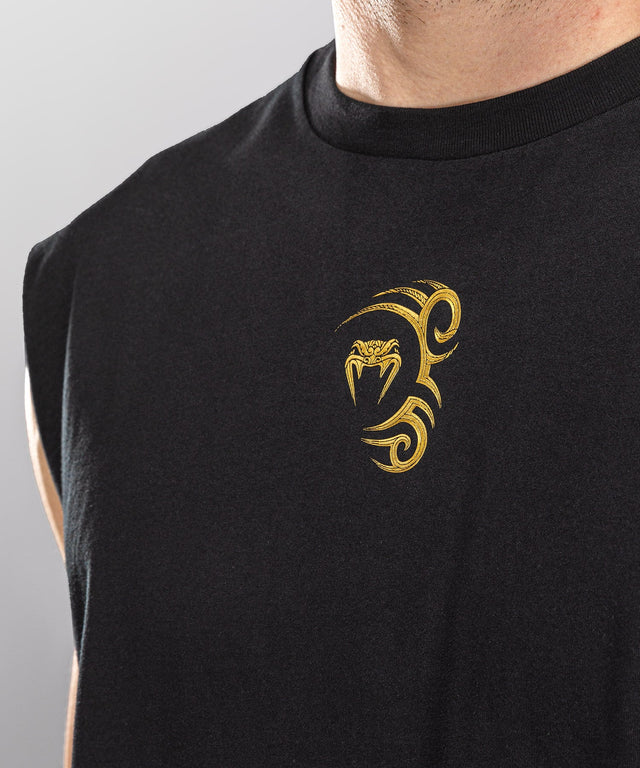 T-shirt Venum x Mike Tyson Tiger Senza Maniche – Nero/Oro