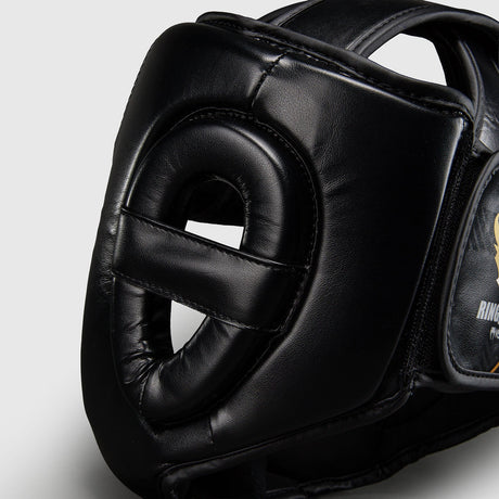 Casque de boxe Ringhorns Charger – Noir/Or