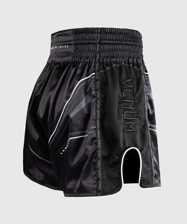 Pantaloncini Muay Thai Venum Streamline – Nero/Bianco