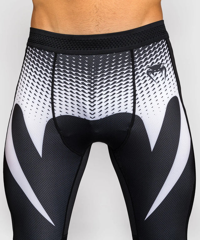 Spats de grappling Venum No Gi – Noir/Blanc