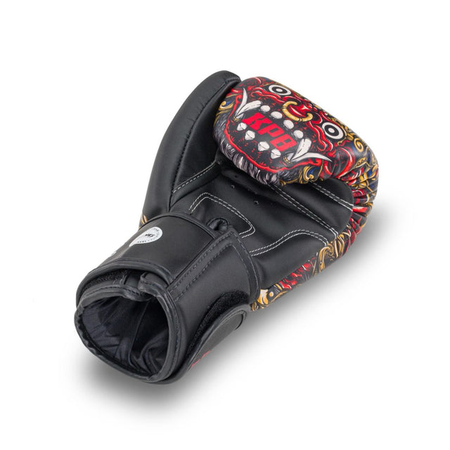 Guantes de boxeo King Pro Boxing BG Baron – Negro/Rojo/Oro