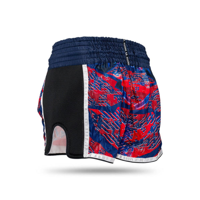 Booster Kickboxningsshorts Alien – Blå/Röd