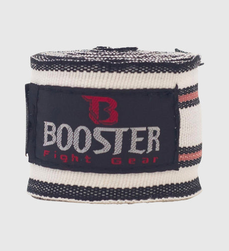 Bandaje de box Booster - Retro Negru/Alb - Bandaje de box