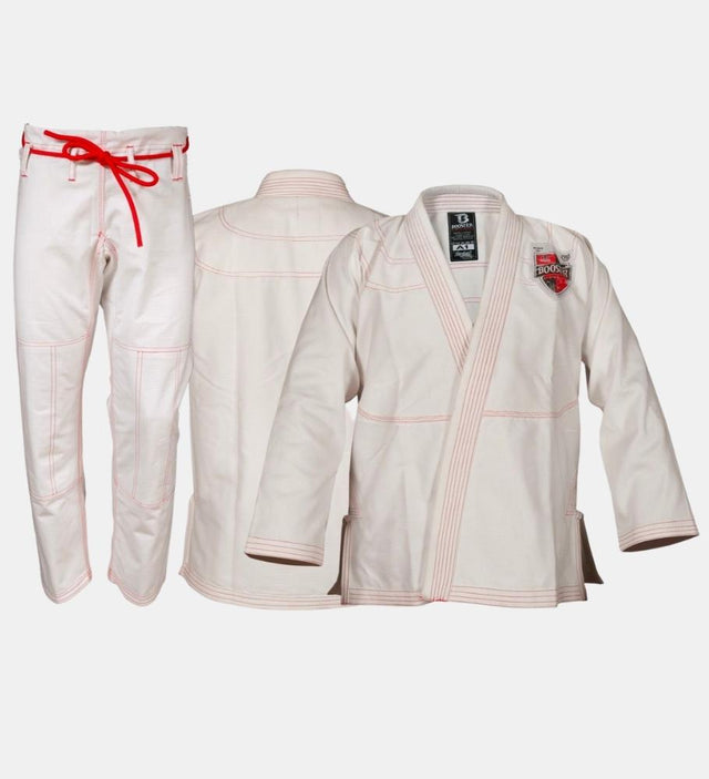 Kimono de BJJ Booster Pro Shield V2 – Blanc