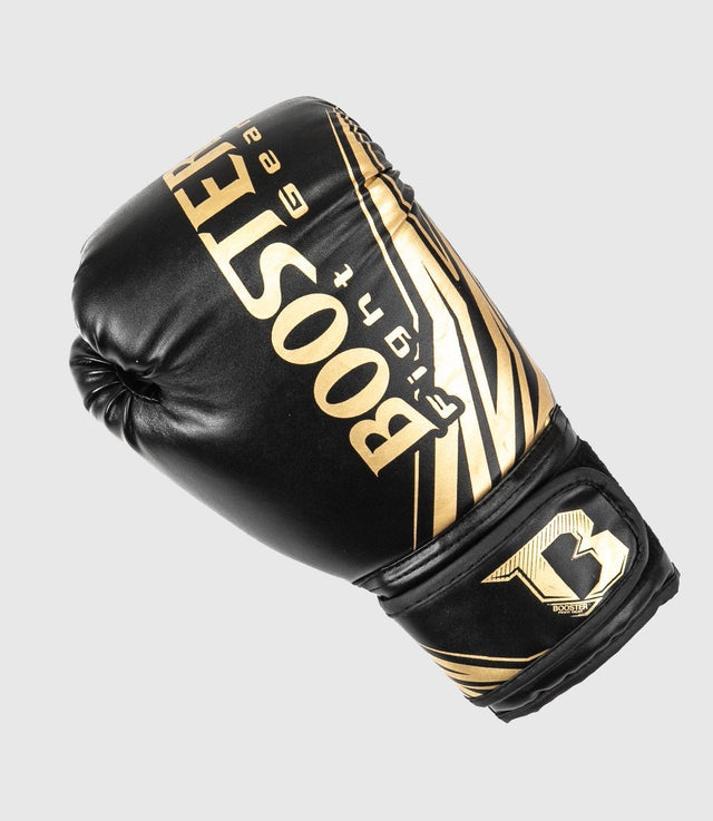 Rękawice bokserskie Booster Kickboks Kids – Czarne/Złote