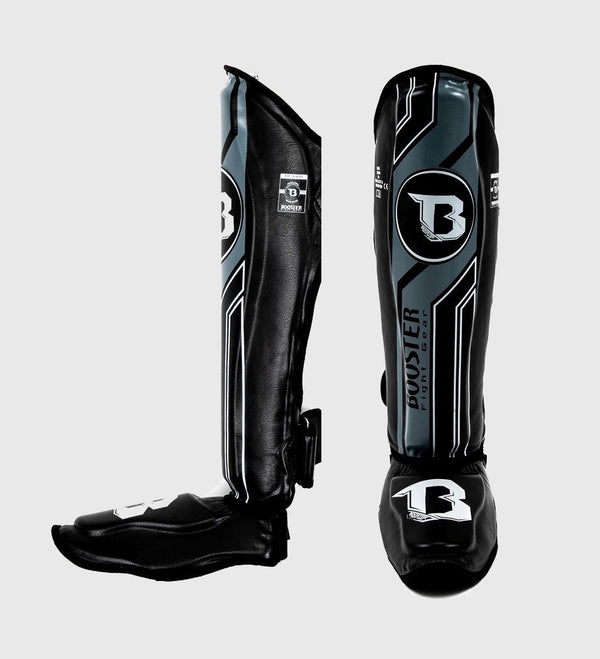 Booster Schienbeinschoner V9 – Schwarz/Grau
