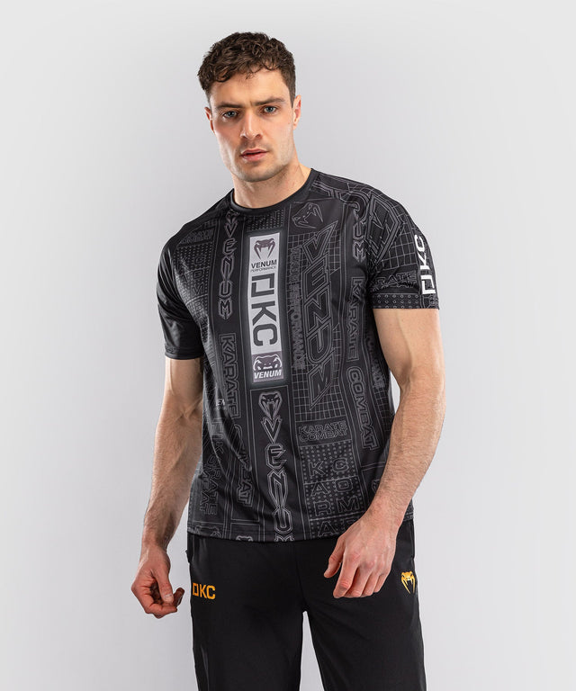 Camisola de alças Venum Karate Combat Dry Tech – Preto/Cinzento